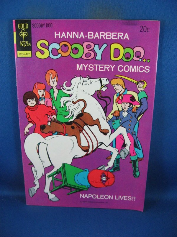 Scooby Doo #23 (Gold Key Comics, 1974), raw comic book in VF condition — front cover