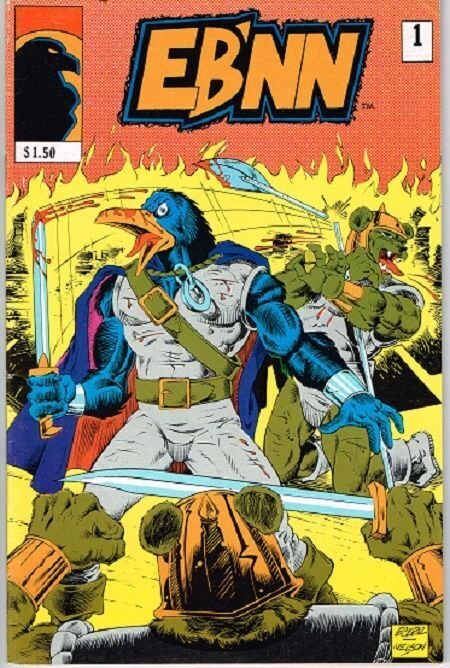 Eb'nn #1 (1985), raw, ungraded comic book — front cover