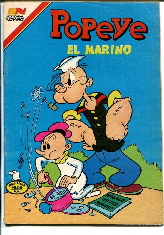 Popeye El Marino #2-13 1981-Spanish Language-color-VG (1981), raw comic book in VG condition — front cover