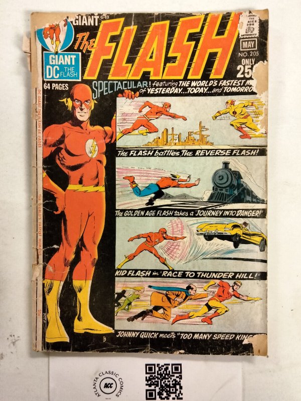 Flash #205 (DC Comics, 2004), raw comic book in GD condition — front cover