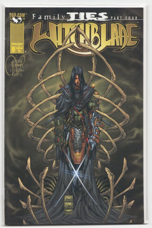 Witchblade #19 (Top Cow, 1997), raw, ungraded comic book — front cover