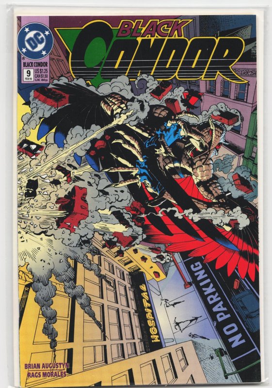 Black Condor #9 (DC Comics, 1993), raw, ungraded comic book — front cover