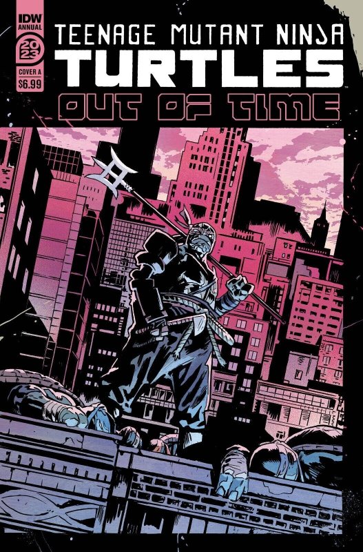 Teenage Mutant Ninja Turtles Annual #1 (IDW Publishing, 2023), raw comic book in NM condition — front cover