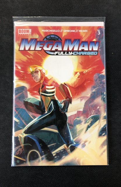 Mega Man: Fully Charged #3 (2020), raw, ungraded comic book — front cover