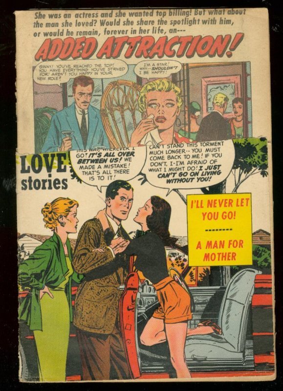 Young Romance #69 (1954), raw comic book in FR condition — front cover