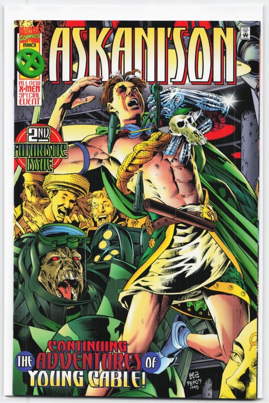 Askani'Son #2 (1996), raw, ungraded comic book — front cover