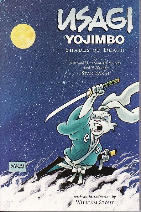 Usagi Yojimbo: Shades of Death Vol.8 (1997) (signed by Stan) (1997), raw, ungraded comic book — front cover