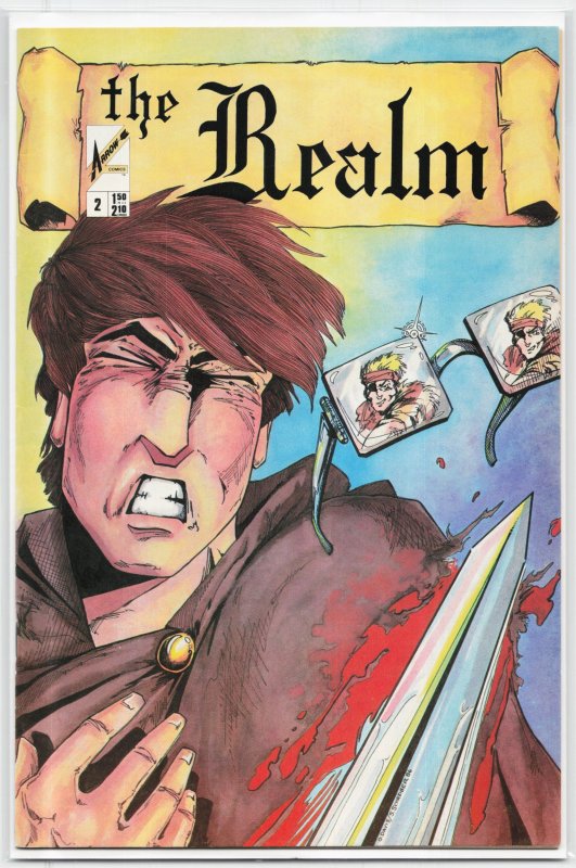 Realm #2 (1986), raw, ungraded comic book — front cover