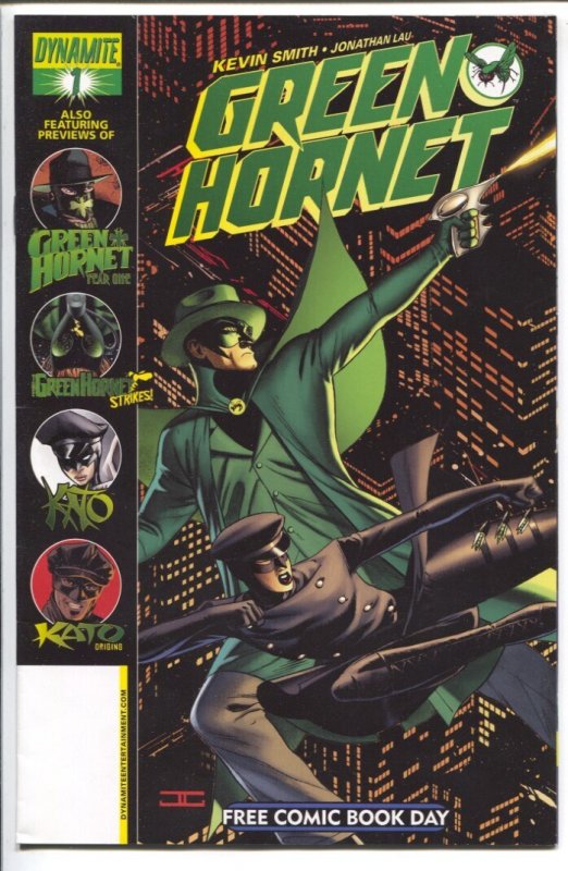 Green Hornet #1 (Dynamite Entertainment, 2010), raw comic book in VF condition — front cover