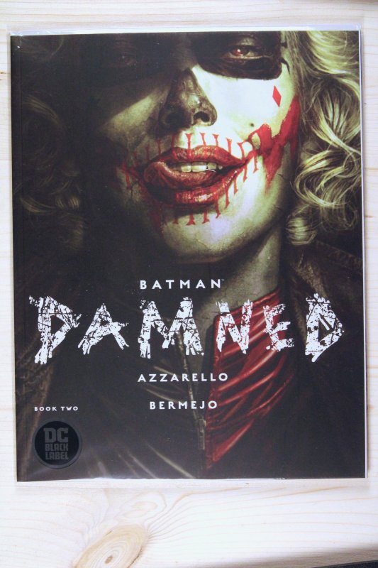 Batman: Damned #2 (DC Comics, 2019), raw comic book in NM+ 9.6 condition — front cover