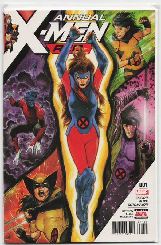 X-Men: Red Annual (2018) X-Men (2018), raw, ungraded comic book — front cover