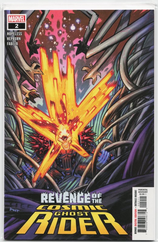 Revenge of the Cosmic Ghost Rider #2 (Marvel Comics, 2020), raw, ungraded comic book — front cover