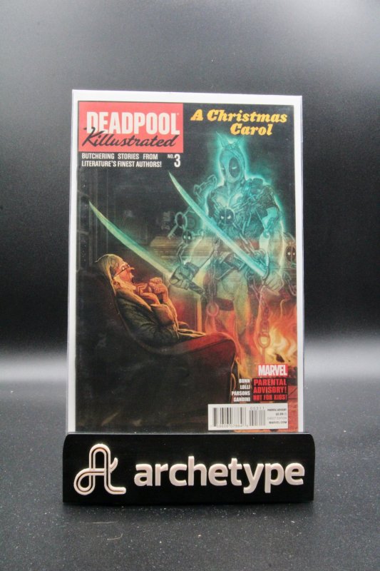 Deadpool Killustrated #3 (Marvel Comics, 2013), raw, ungraded comic book — front cover