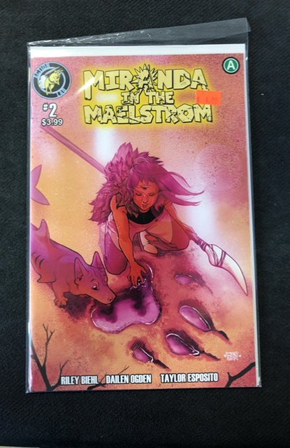 Miranda in the Maelstrom #2 (2020), raw, ungraded comic book — front cover