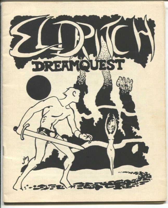Eldritch Dream Quest #1 (1960), raw comic book in FN condition — front cover