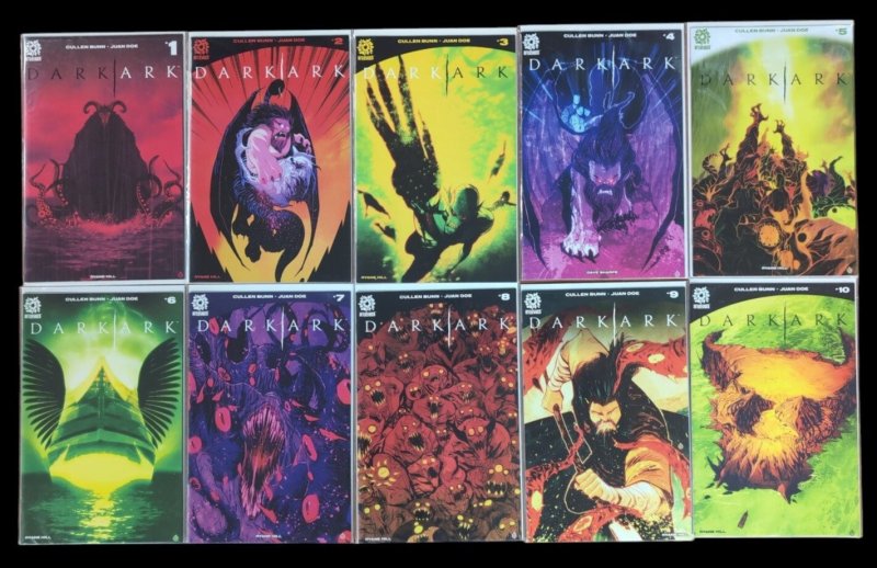 Dark Ark #1 2 3 4 5 6 7 8 9 10 Run Lot 2017 Aftershock Comics VF (AfterShock Comics, 2017), raw comic book in VF condition — front cover
