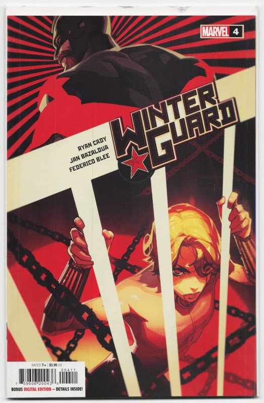 Winter Guard #4 (2022), raw, ungraded comic book — front cover