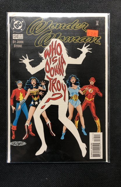Wonder Woman #134 (DC Comics, 1998), raw, ungraded comic book — front cover