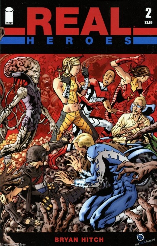Real Heroes #2 (Image Comics, 2014), raw, ungraded comic book — front cover