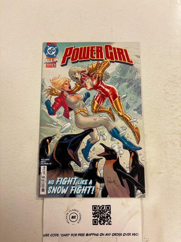 Power Girl #16 (DC Comics), raw comic book in NM condition — front cover