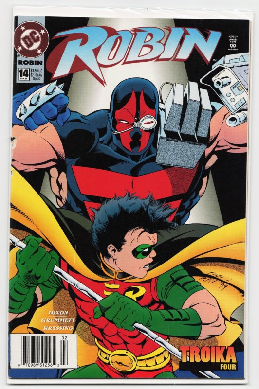 Robin #14 (DC Comics, 1995), raw, ungraded comic book — front cover