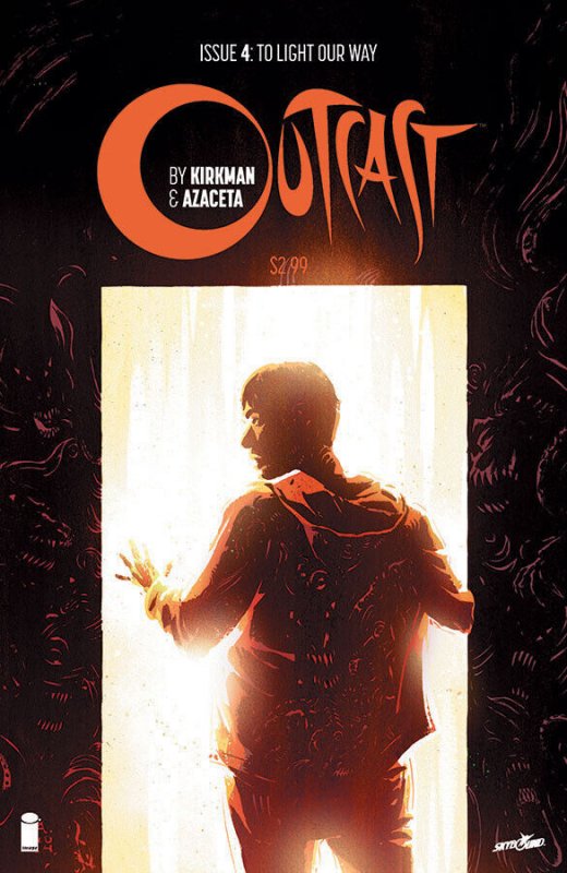 Outcast by Kirkman & Azaceta #4 (Image Comics, 2014), raw comic book in VF/NM condition — front cover