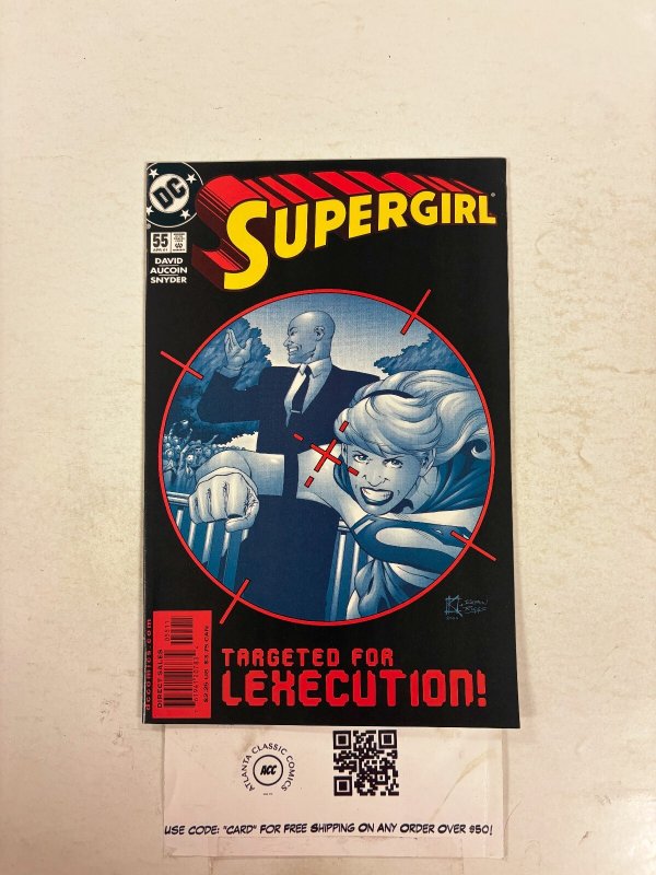 Supergirl #55 (DC Comics), raw comic book in NM condition — front cover
