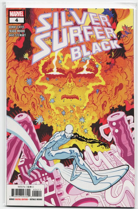 Silver Surfer: Black #4 (2019), raw, ungraded comic book — front cover