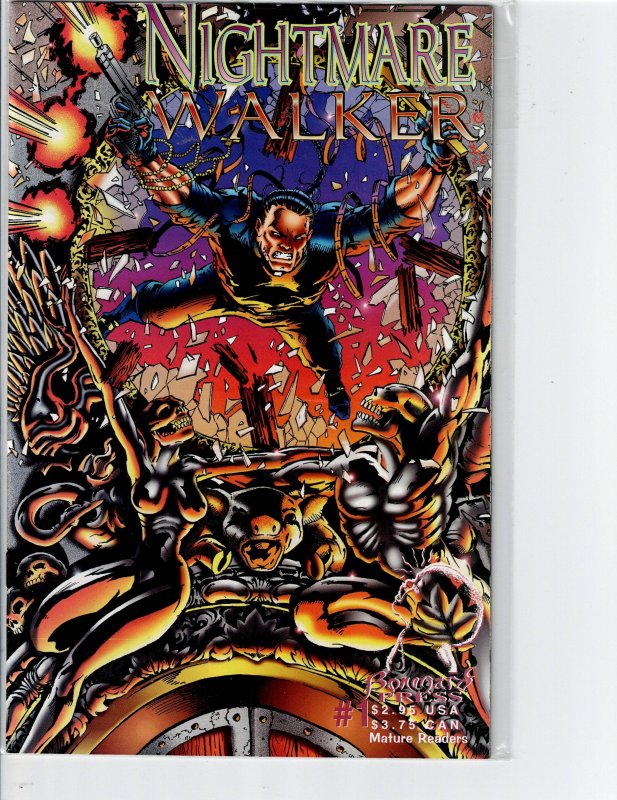 Nightmare Walker (1996) (1996), raw, ungraded comic book — front cover