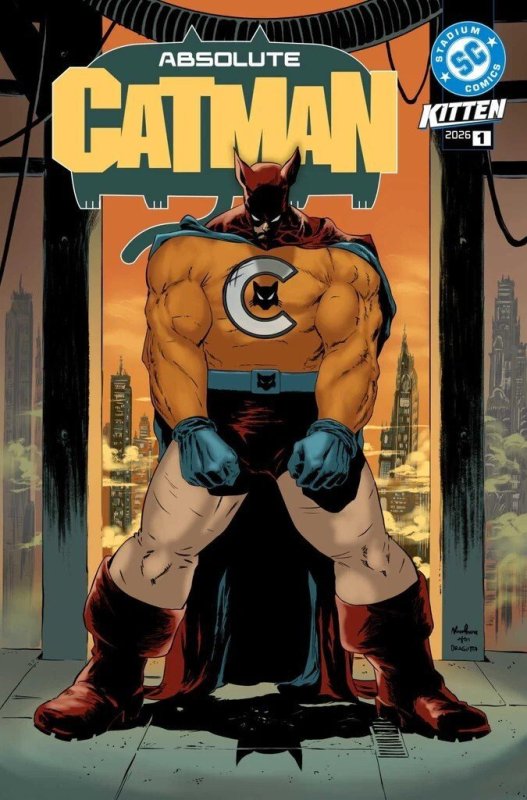 Catman #1, raw, ungraded comic book — front cover