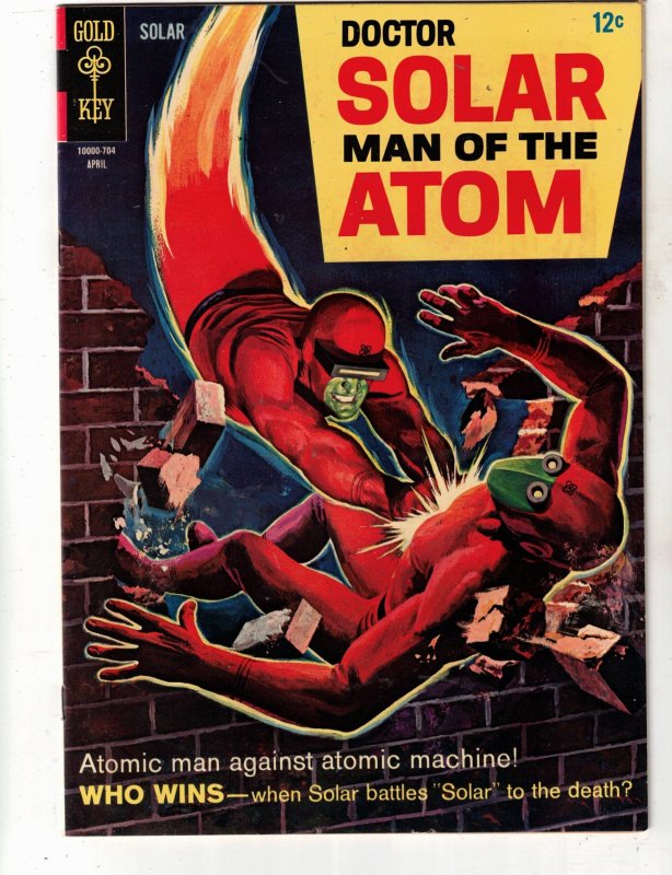 Doctor Solar, Man of the Atom #19 (1967), raw comic book in VF/NM condition — front cover