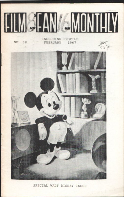 Film Fan Monthly #68, raw comic book in VF condition — front cover