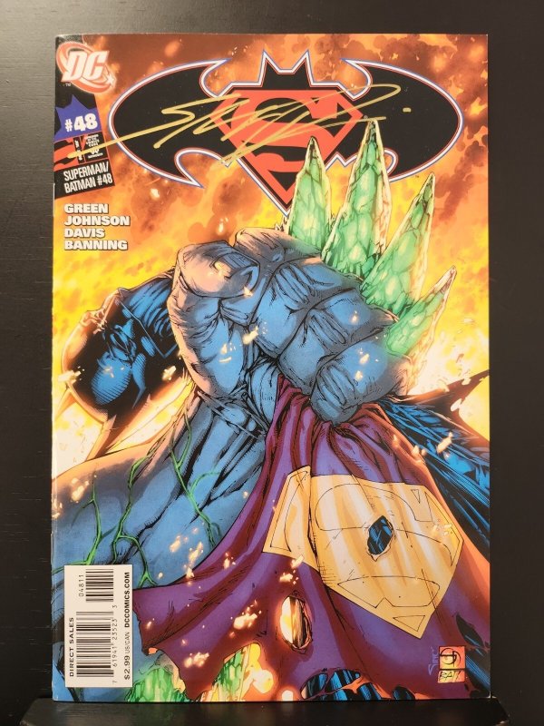 Superman/Batman #48 (DC Comics, 2008), raw comic book in 9.0 condition — front cover