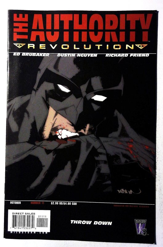 The Authority: Revolution #11 (DC Comics, 2005), raw, ungraded comic book — front cover