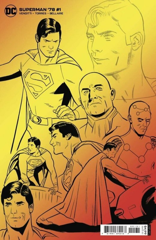 Superman '78 #1 (2021), raw comic book in VF/NM condition — front cover
