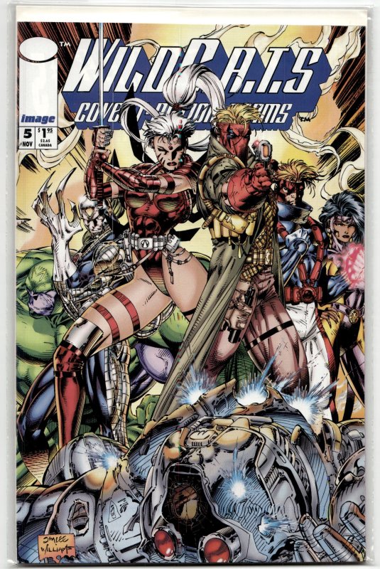 WildC.A.T.s: Covert Action Teams #5 (Image Comics, 1993), raw, ungraded comic book — front cover