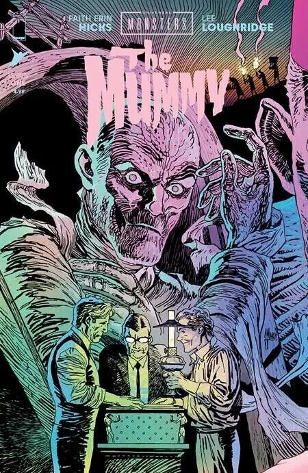 Universal Monsters: The Mummy #1 (Image Comics, 2025), raw comic book in NM condition — front cover