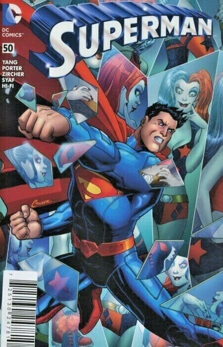 Superman #50 (DC Comics), raw comic book in NM condition — front cover