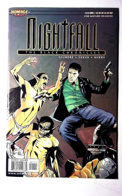 Nightfall: The Black Chronicles #1 (DC Comics, 1999), raw, ungraded comic book — front cover