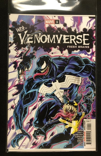 Web of Venomverse: Fresh Brains (2025) (2025), raw, ungraded comic book — front cover
