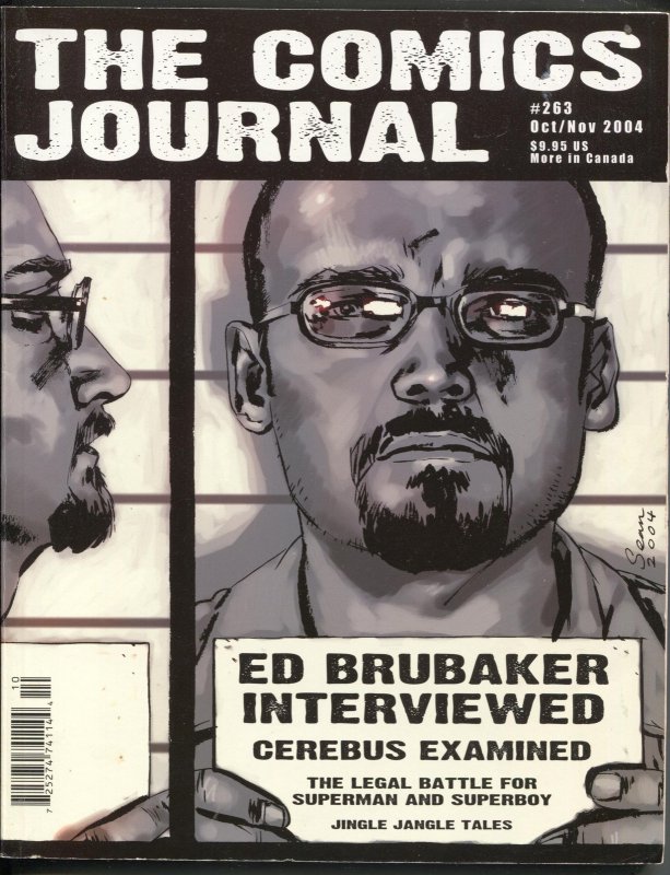 Comics Journal #263 (2004), raw comic book in FN condition — front cover
