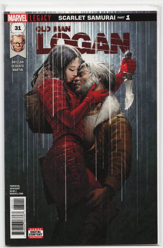 Old Man Logan #31 (Marvel Comics, 2018), raw, ungraded comic book — front cover