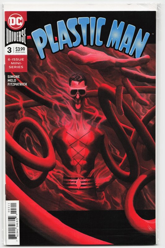 Plastic Man #3 (DC Comics, 2018), raw, ungraded comic book — front cover