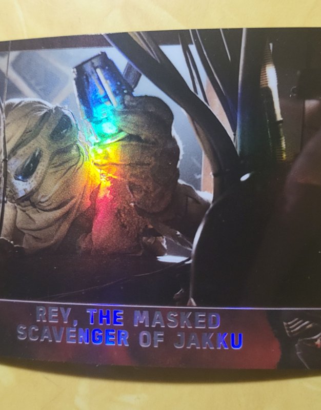 2017 Topps Chrome Star Wars #22 (2017), raw, ungraded comic book — front cover