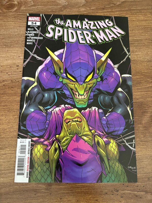 Amazing Spider-Man #54 (Marvel Comics), raw comic book in NM condition — front cover