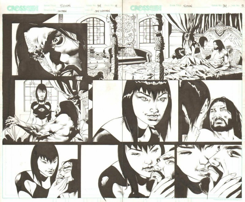 Scion #34 (CrossGen, 2003), raw, ungraded comic book — front cover