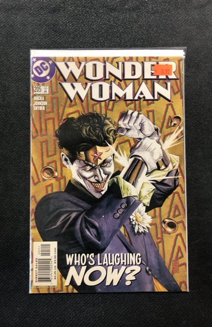 Wonder Woman #205 (DC Comics, 2004), raw, ungraded comic book — front cover