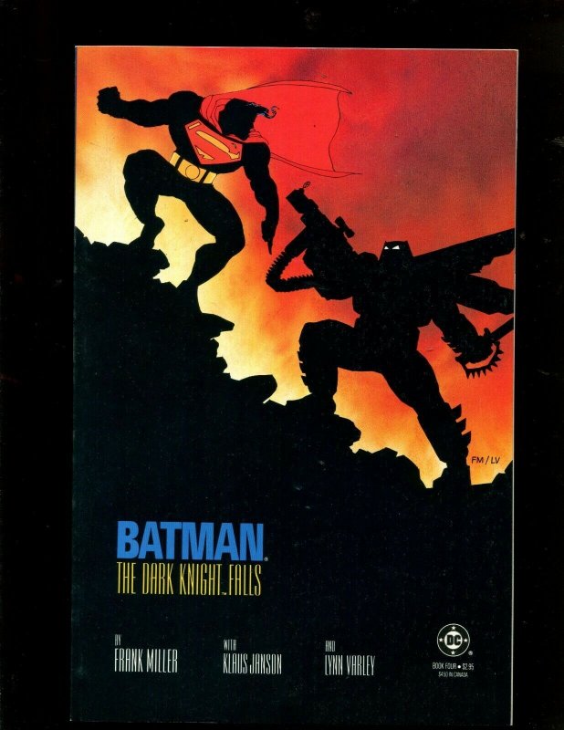 Batman the Dark Knight Falls #4, raw comic book in 9.2 condition — front cover