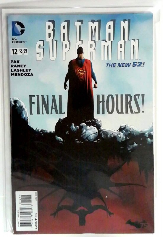 Batman/Superman: Second Chance #3 (DC Comics, 2015), raw comic book in NM condition — front cover
