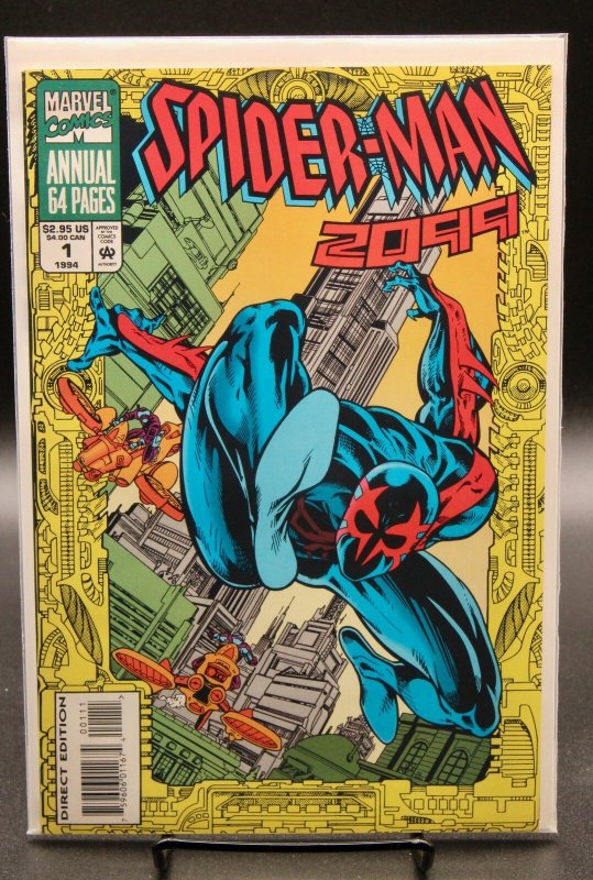 Spider-Man 2099 Annual #1 (Marvel Comics, 1994), raw, ungraded comic book — front cover